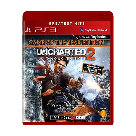 UNCHARTED 2: Among Thieves - Game of The Year Edition - Playstation 3
