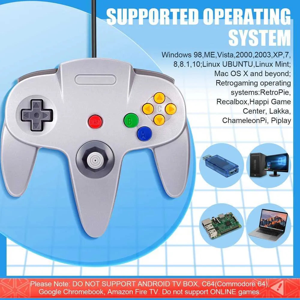 N64 USB Wired Controller